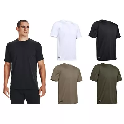 Under Armour 1005684 UA Tactical Tech Short Sleeve T-Shirt Athletic Training Tee • $22.95