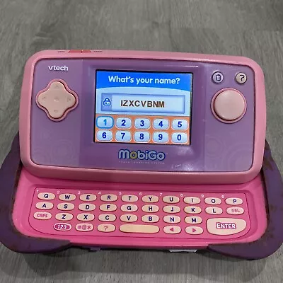 VTech MobiGo Touch Learning System Handheld Console (Pink) With Game • $13.50