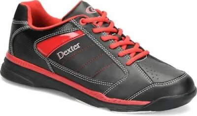 Dexter Mens Ricky IV JR Black/RED  Bowling Shoes • $54.95