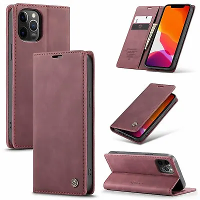 For Samsung Galaxy Note 20 10 S20 For IPhone 12 11 Xr Xs 7 8 Case Wallet Cover • $25.94