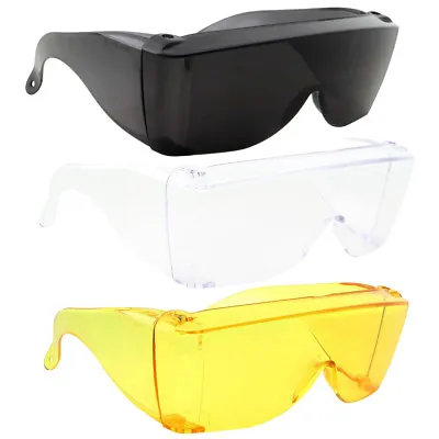 Extra Large Fit COVER Over Most Rx Glasses Sunglasses Safety Drive Put Black • $12.99