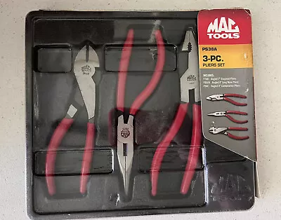 NEW Mac Tools 3-PC. Angled Pliers Set PS38A • $95