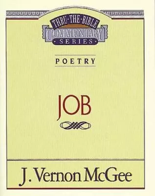 Thru The Bible Vol. 16: Poetry (Job): 16 By Dr. McGee J Vernon: New • $13.49