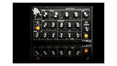 Moog MINITAUR Analog Monophonic Synthesizer Bass Synthesizer Black • $641.25