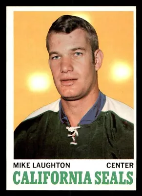 1970 Topps Hockey #74 Mike Laughton EX/MT • $5