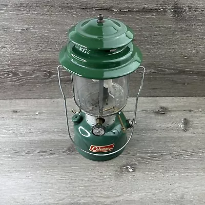 1968 Coleman 220F Green Vintage 2 Mantle Camping Lantern 68 • $70