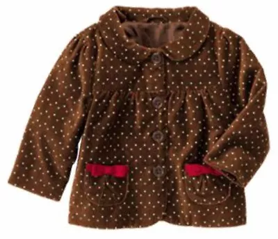 Gymboree Sweet Treats Plush Velour Jacket Blazer NWT 12 24 Mos Retail Store • $13.50