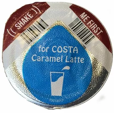 Tassimo Costa/LOR Caramel Latte Milk Creamer Pods 8 16 24 32 40 (NO COFFEE DISCS • £13.41