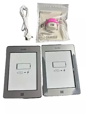 Amazon Kindle Touch 4th Gen 6  E-Ink LCD Display E-book Reader ( LOT OF 2). • $30