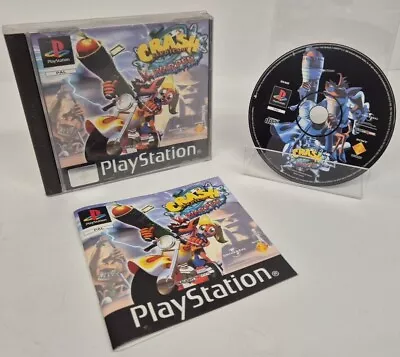 Crash Bandicoot 3 Warped PS1 Black Label PlayStation 1 Complete W/Manual CIB  • £19.99