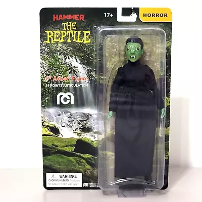 The Reptile 8  Action Figure Hammer Films 2021 MEGO Monsters Horror Wave 13 • $14