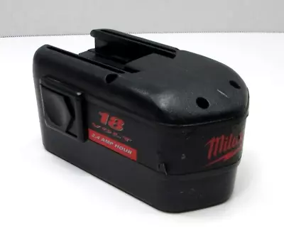 Milwaukee 18 Volt NiCd Battery Part Number 48-11-2230 For Parts Or Repair • $13.86