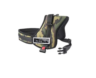No Pull Dog Harness Outdoor Pet Vest Soft Padded Adjustable Chest S/XXL • £8.99