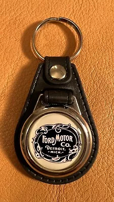 Black And White Ford Motor Keychain  • $16.54