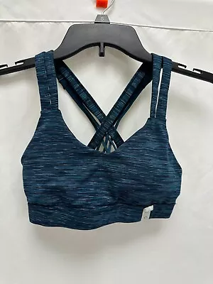 C9 Champion Medium Support Duo Dry Sports Bra XS Blue New With Tags • $9.50