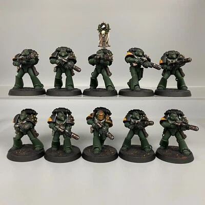 Salamanders Tactical Squad Horus Heresy Warhammer 40000 Mk Vi Adeptus Astartes • $168.19