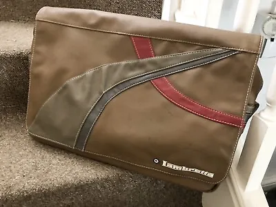 Lambretta Crossbody Messenger Sports Kit Bag Laptop Work Weekend Mod Scooter • £19.50