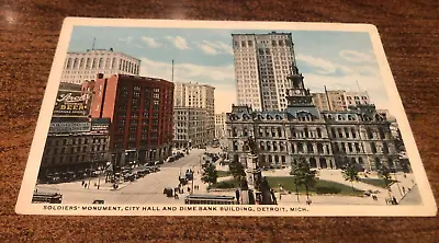 Vintage Detroit Michigan Postcard Strohs Beer Advertising • $6.75