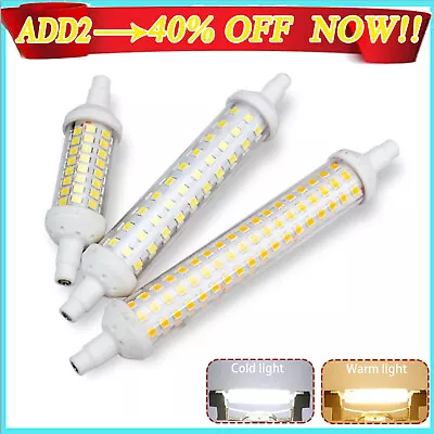 78MM 118MM 12W 18W R7s LED Replaces Bulb Security Flood Halogen Light Bulbs UK • £4.11