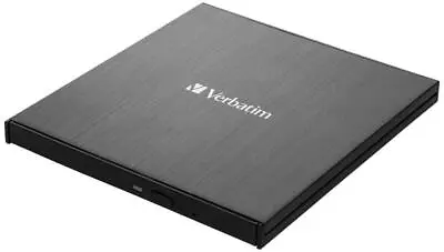 Slimline 4K Ultra HD External Blu-ray Writer Black 43888 • £139.99