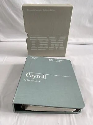 $24.90 • Buy IBM Personal Computer Software Library Payroll By BPI Systems 6024028 Sold As Is