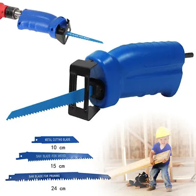 Electric Drill Cordless Cutter Portable Reciprocating Saw Converting Adapter USA • $14.25