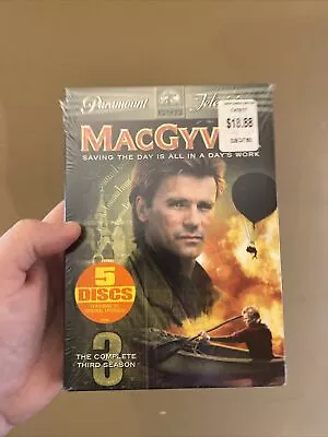 MacGyver: The Complete Third Season (5 DISC DVD SET 1987) New Sealed • $10.95