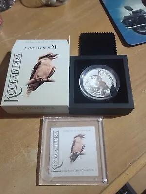 Australian Kookaburra 2022 5oz Silver Incused Coin • $548