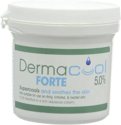 £9.99 • Buy Dermacool Menthol In Aqueous Cream 1.0% 500gm Multi Type