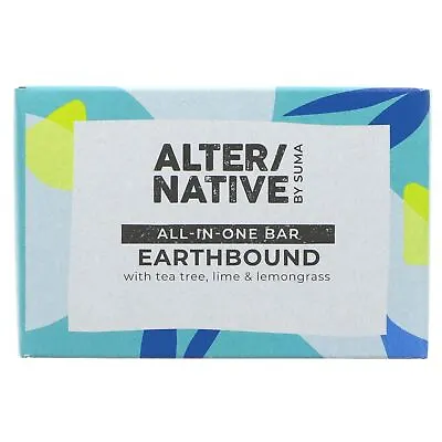 Alter/Native | All-In-One-Earthbound Bar-With Tea Tree Lime & Lemongrass | 95g • £8.13