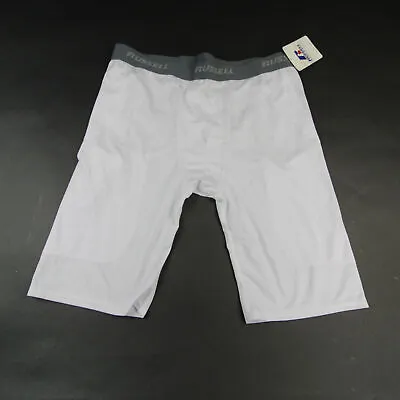 Russell Athletic Compression Shorts Men's White/Gray New With Tags • $12.34