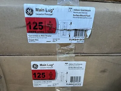 GE Powermark Gold Load Center TLM2412CCU 125 Amp 1 Phase 3 Wire- • $220