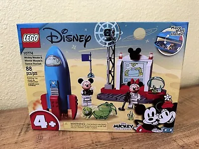 New & Sealed LEGO Disney - Mickey Mouse & Minnie Mouse's Space Rocket Set 10774 • $25