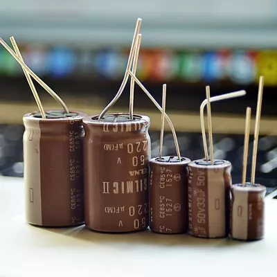 6 Or 12 Pcs ELNA SILMIC II Capacitors 25v 4.7~1000uf Audio Grade • $7.79