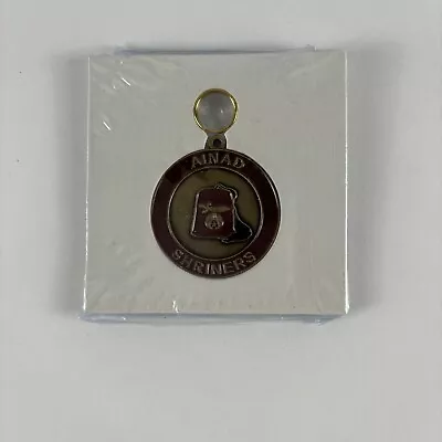 Masonic Ainad Shriners Keychain Circular Sealed • $8