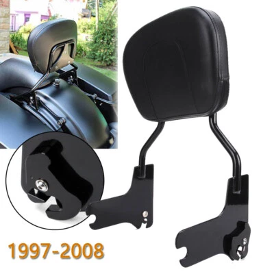$82.95 • Buy Backrest Sissy Bar For 1997-2008 Harley Road King Street Glide Electra Glide