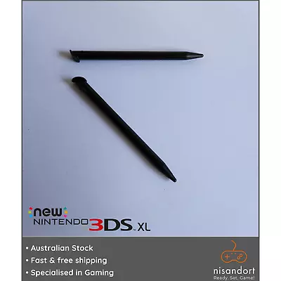 2x Nintendo New 3DS XL Stylus Black 🕹 (RED-004) - Free Post - Australian Seller • $5.45