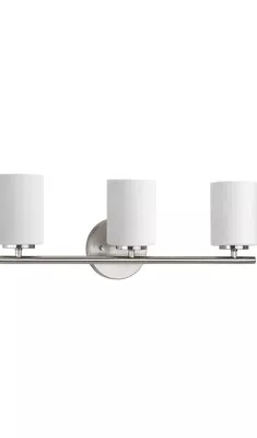 3- Light Bathroom MODERN Vanity Light Fixture Over Mirror Brushed Nickel • $29.99