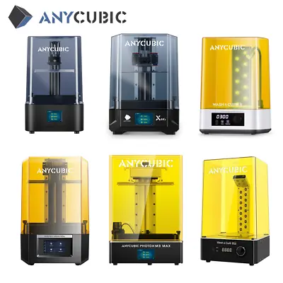 ANYCUBIC Photon Mono 2/ M3 Max/ M5s 12K LCD Resin 3D Printer/ Wash And Cure Lot • $255.55
