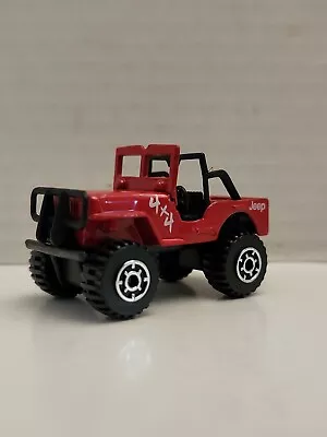 Matchbox Cj Series Jeep Red 4x4 Mountain Trails 1:64 Mb  • $8.99