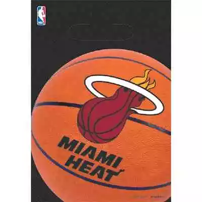 Miami Heat NBA Pro Basketball Sports Party Favor Treat Sacks Loot Bags • $8.47