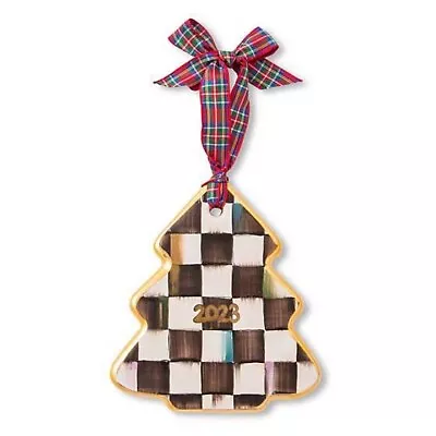 Brand New Mackenzie Childs Courtly Check 2023 Tree Ornament • $90