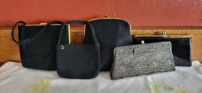 Vintage Lot Of 5 Evening Purses Clutch Handbags  • $39.95