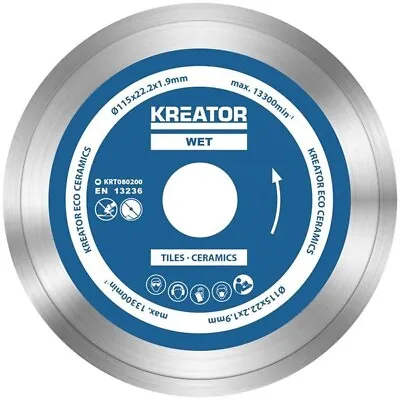 Diamond Blade Disc For Porcelain And Ceramic Tiles Marble 115mm (4.1/2 ) • £4.72