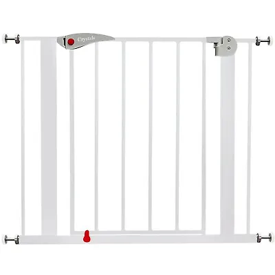 Baby Safety Gate Home Pet Dog Barrier Stair Safe Secure Doorway Guard 75 To 85cm • £22.85