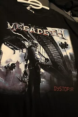 Megadeth Concert Shirt XL • $10