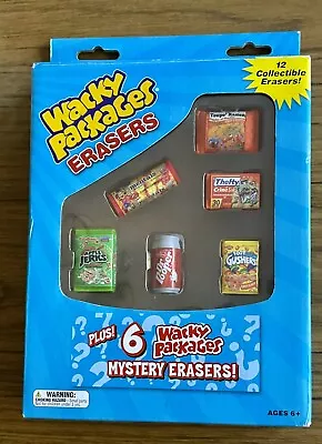 Factory Sealed Topps  Wacky Packages Erasers 12-pack- Collectible • $8.76