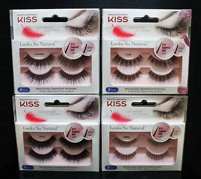 KISS EYELASHES Looks So Natural Tapered End Lash Fake Eyelash Choose Model  • $8.99