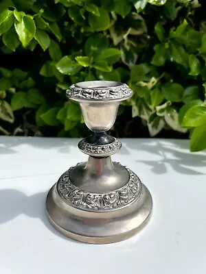 Vintage Silver Plated Candlestick Holders England • £17.59