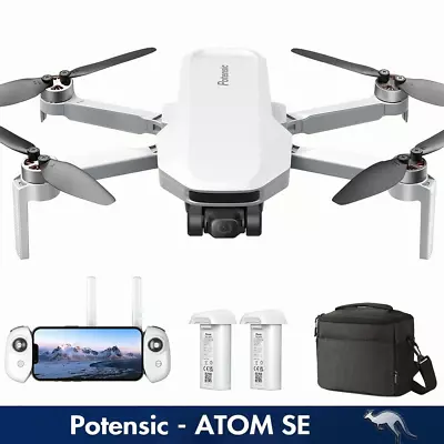 $495.99 • Buy 62 Mins Flight 4K Camera Potensic ATOM SE GPS Drone 4KM Transmission Auto Return